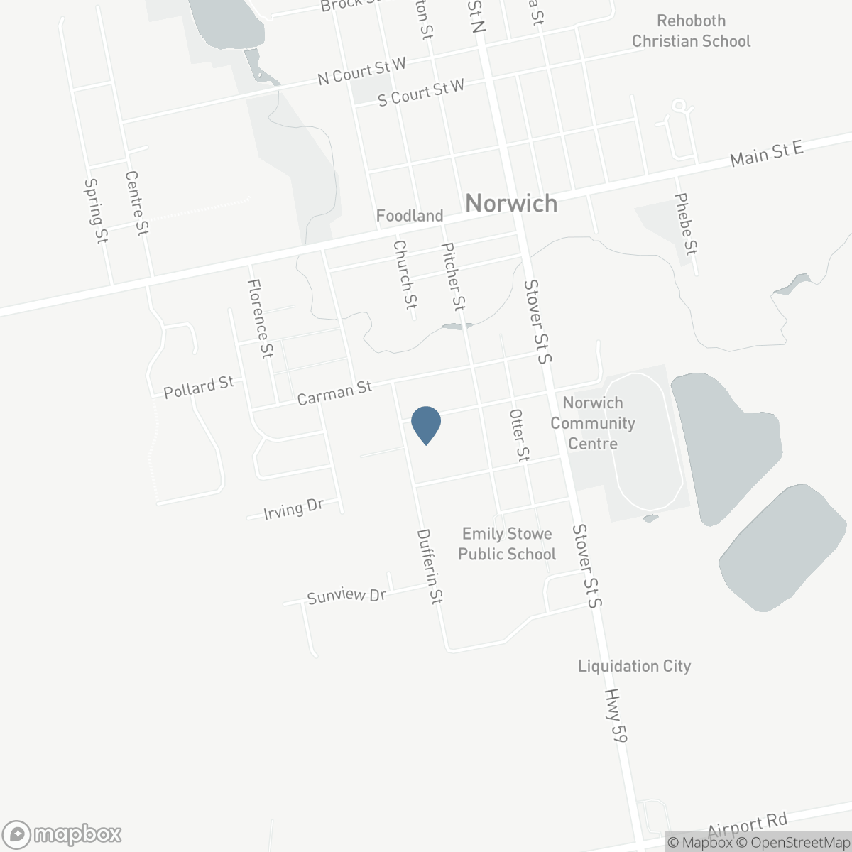 25 PALMER STREET W, Norwich, Ontario N0J 1P0